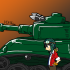 MM1クリア記念絵でした トリフィンヌちゃん健気かわいい